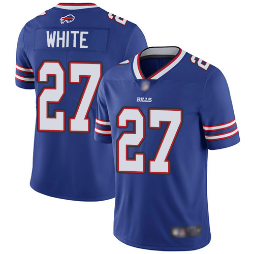 Men Buffalo Bills #27 Tre Davious White Royal Blue Team Color Vapor Untouchable Limited Player NFL Jersey